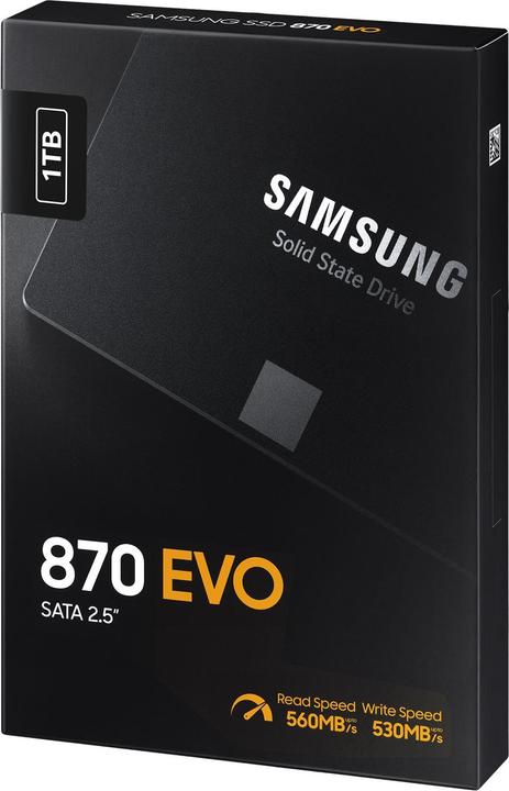 Produktbild Samsung 870 EVO (1000 GB, 2.5")