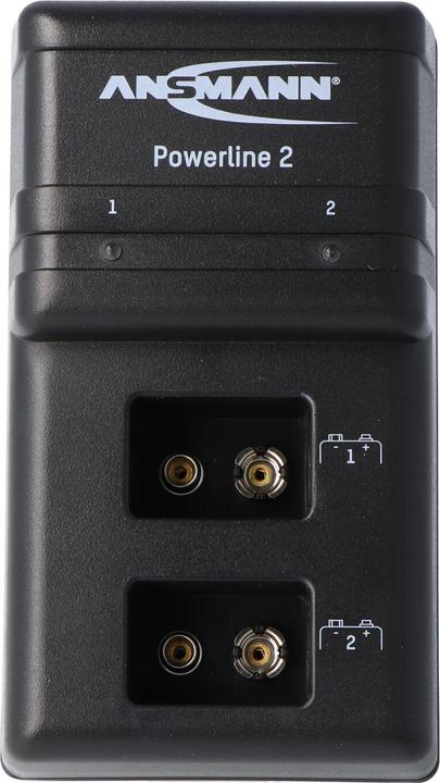 Produktbild Ansmann Stromleitung 2 (1 Stk., 9V Block, Ladegerät ohne Akku)