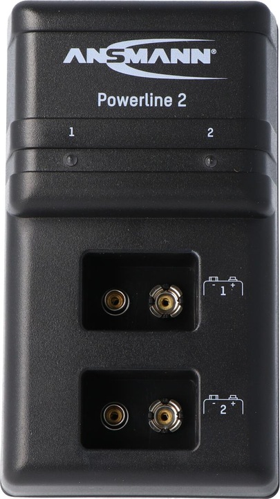 Actual product image Ansmann Powerline 2 (1 pcs., 9V Block, Chargers without battery)
