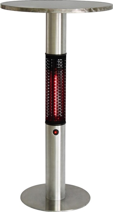Produktbild Jet-Line Tisch mit Heizfunktion Capella Edelstahl Heizstrahler 1500 W