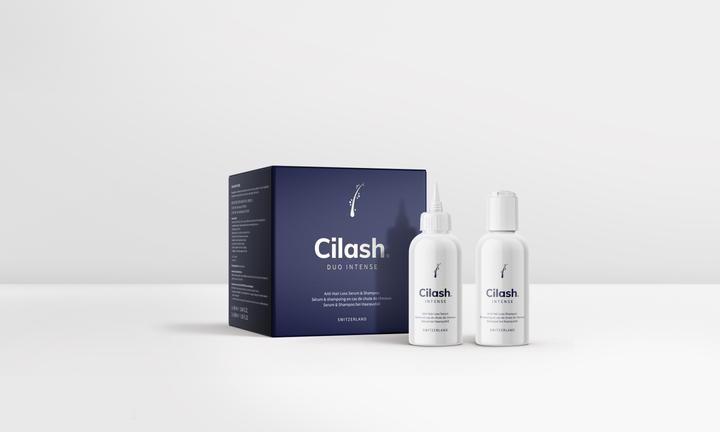 Image du produit Cilash INTENSE Sérum et shampooing pour la croissance des cheveux DUO (1000 ml, Shampoing liquide)