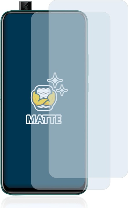 Actual product image BROTECT Anti-glare screen protector matt (2 Piece, Huawei P Smart Z)