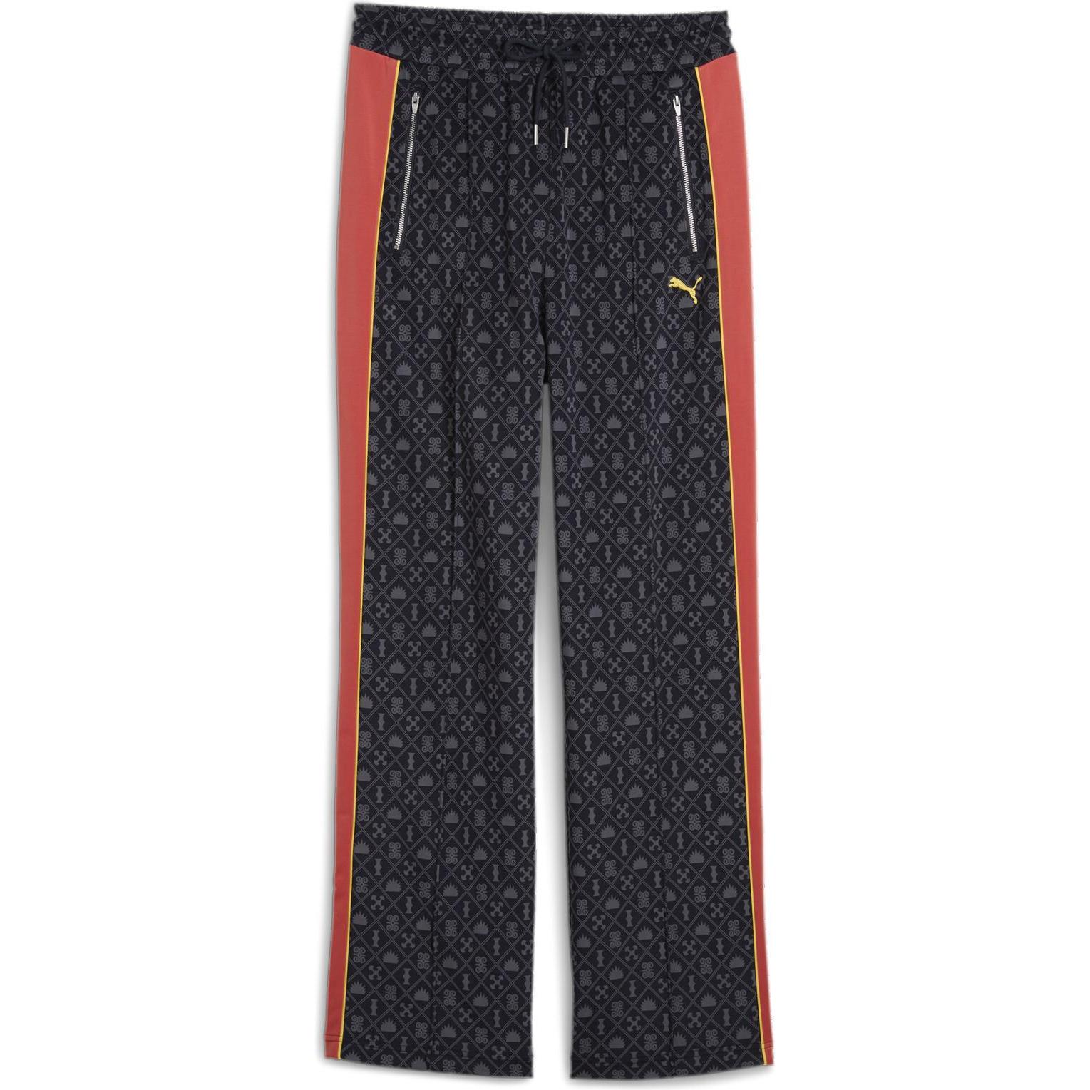Thumbnail - Puma, Damen, Sporthose, ROAD TO UNITY AOP Straight Track Pants DK op (XS), Blau, XS