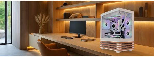 Image du produit Thermaltake Geh View 170 WS Midi Tower "ARGB Snow" White retail (mATX, Mini-ITX)