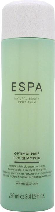 Actual product image Espa Optimal Hair Pro Shampoo 250ml - New - Free P&P - UK (250 ml, Liquid shampoo)