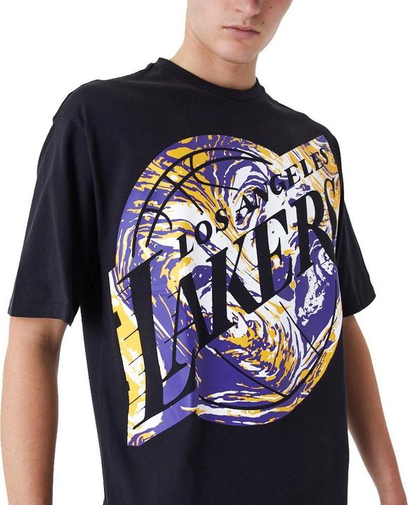 Actual product image New Era NBA Oversized Shirt - INFILL Los Angeles Lakers - L (L)