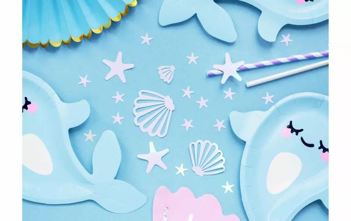 Actual product image Partydeco Iridescent Shell Confetti (1 pcs.)