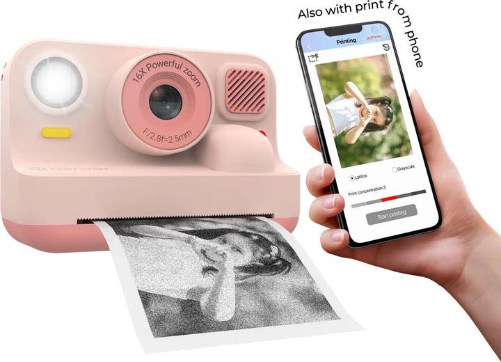 Produktbild Denver KCA-1374 Bluetooth Rose Kinderkamera