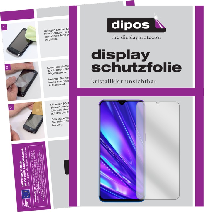 Produktbild Dipos Displayschutzfolie Crystalclear (1 Stück, Realme 5s)