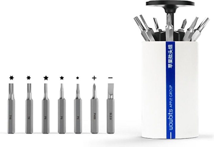 Produktbild Wowbits Schraubendreher Bit Set Apple Group blau