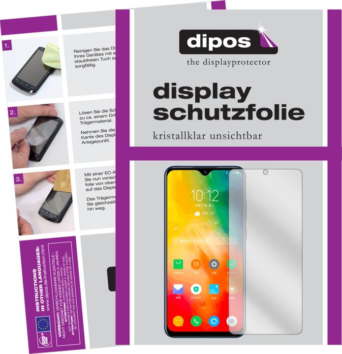 Actual product image Dipos Screen Protector Crystalclear (6 pcs., Lenovo K6 Enjoy)