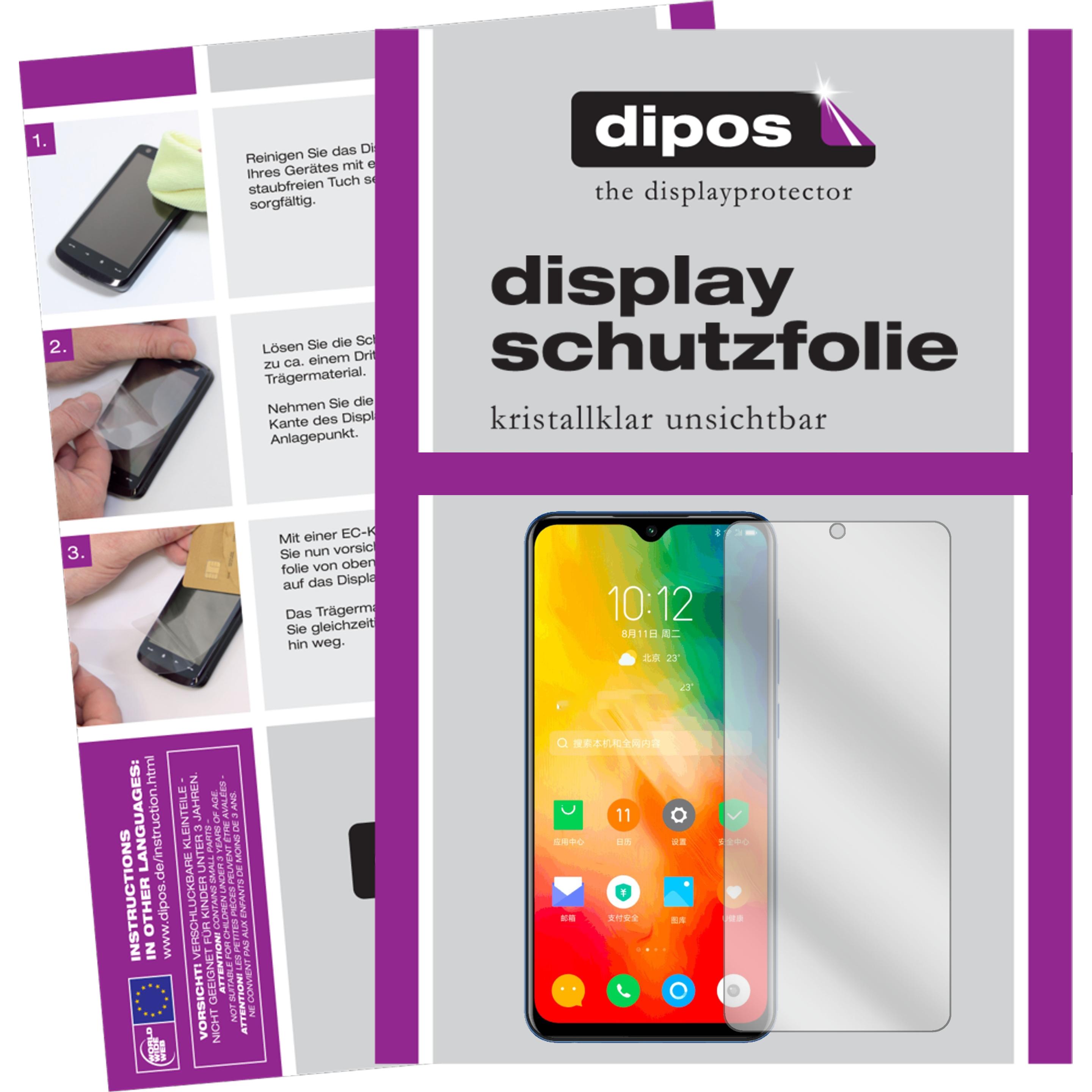 Dipos Displayschutzfolie Crystalclear (1 Stück, Lenovo K6 Enjoy), Smartphone Schutzfolie, Transparent