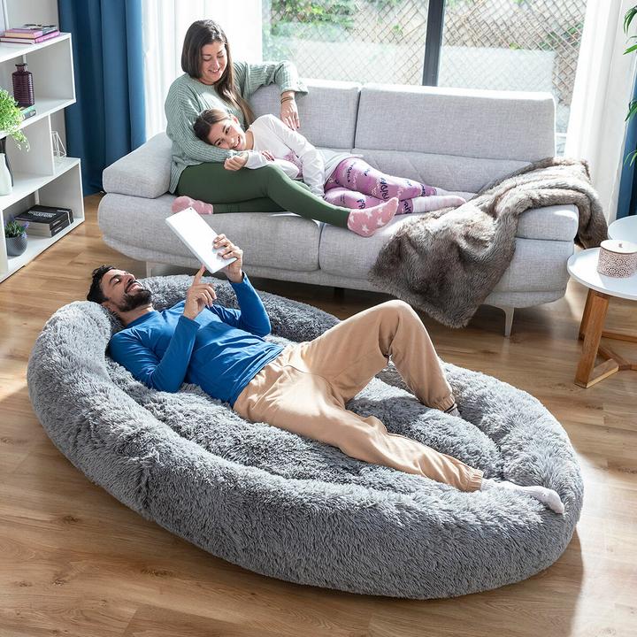 Actual product image InnovaGoods Dog bed for humans (Dog)
