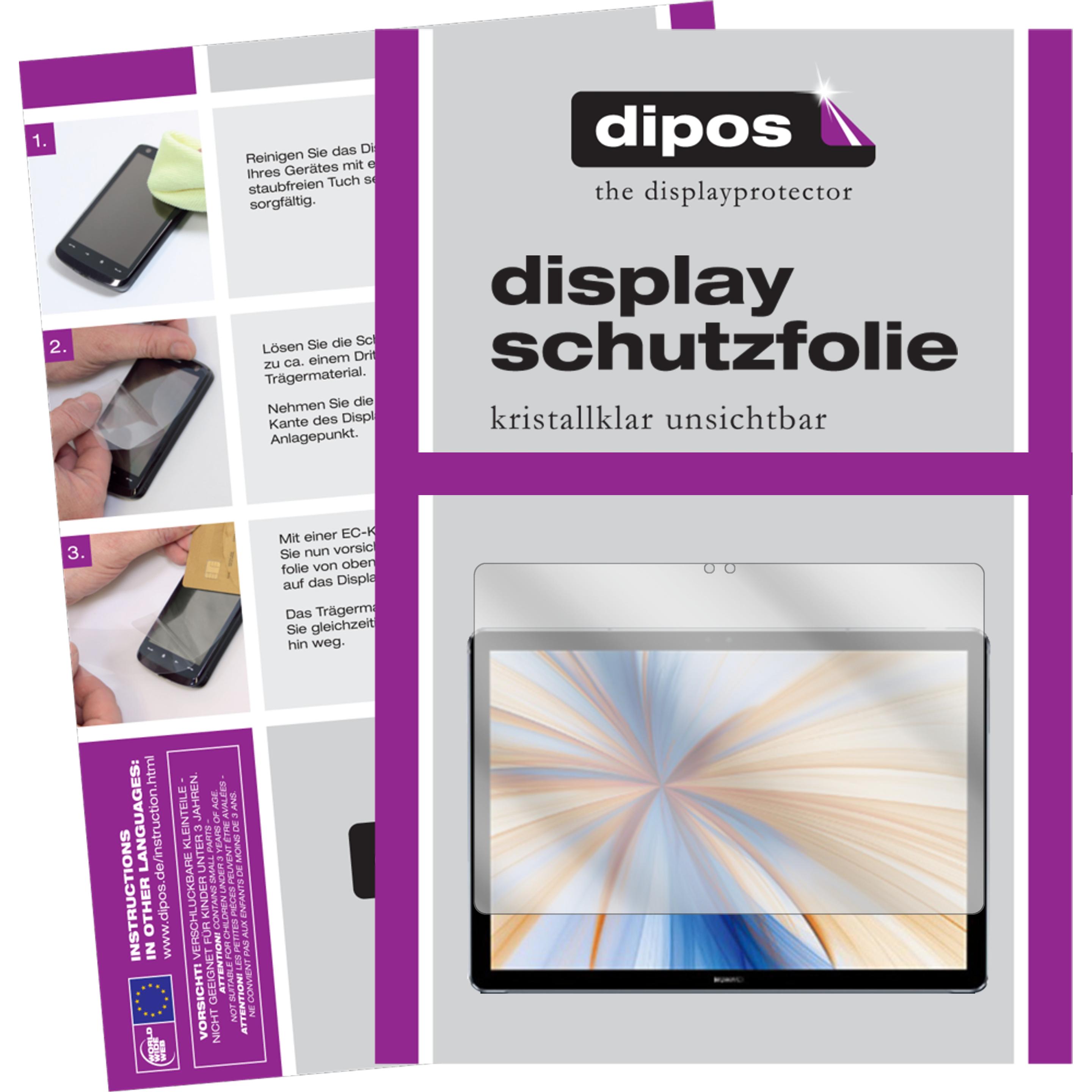 Dipos Displayschutzfolie Crystalclear (12", 3 : 2), Notebook Schutzfolie
