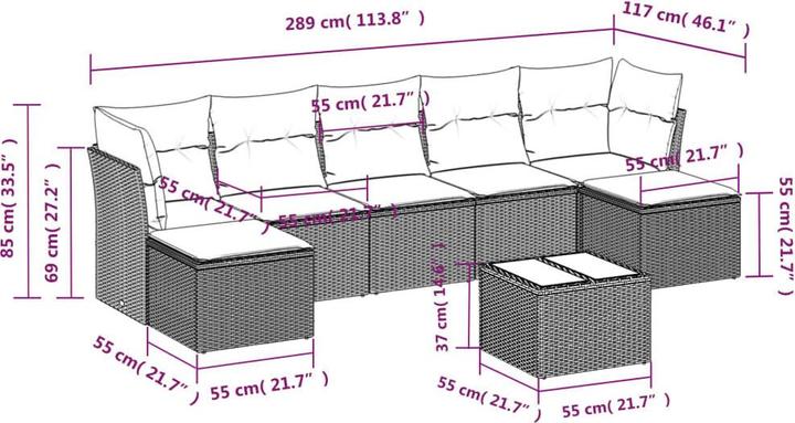 Produktbild vidaXL Madden