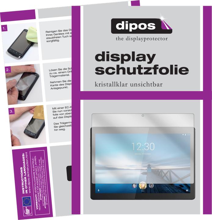 Produktbild Dipos Displayschutzfolie Crystalclear (2 Stück, Lenovo Tab M10 HD)