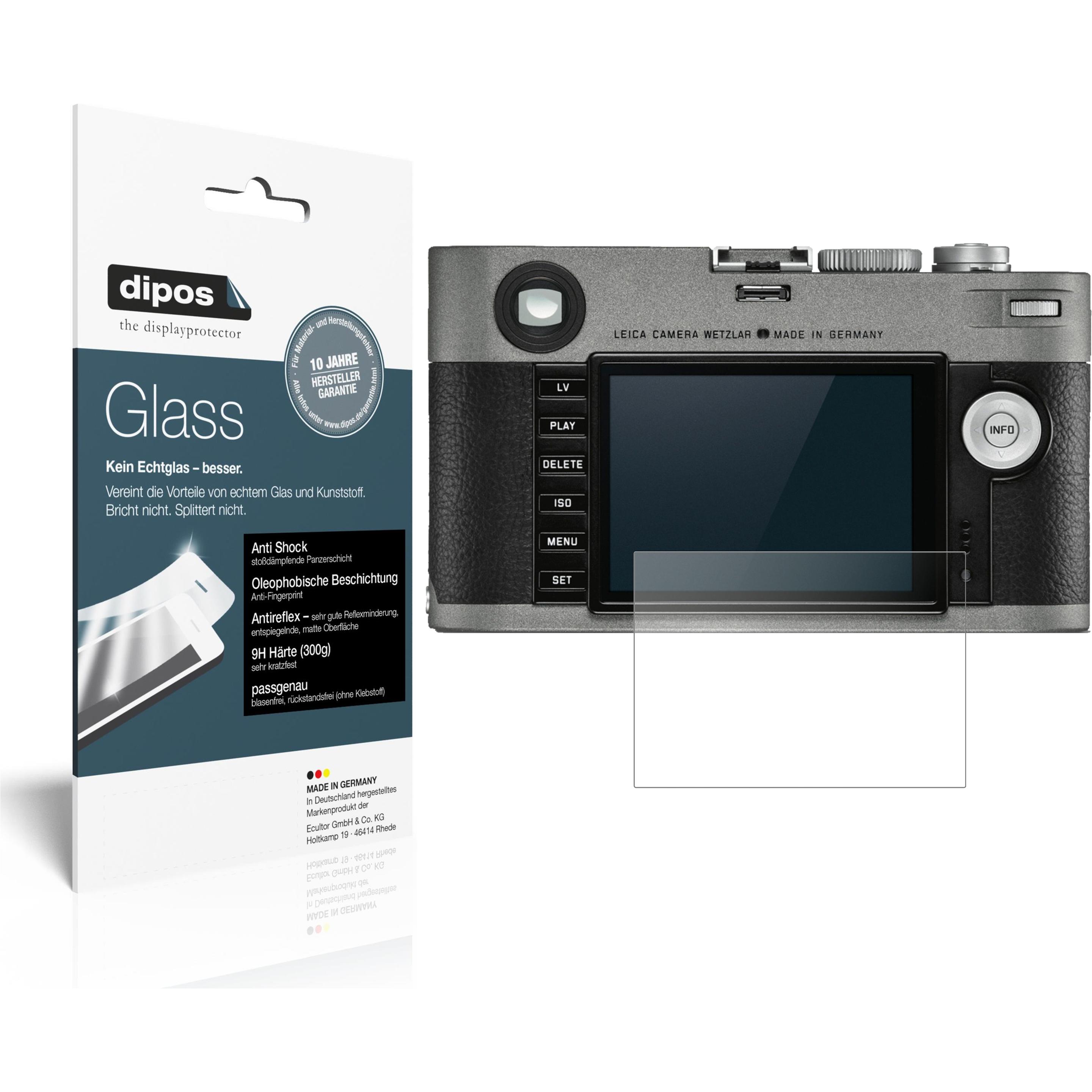 Dipos Displayschutz Anti-Shock (Displayschutz, Leica M-E (Typ) 240), Kameraschutz, Transparent