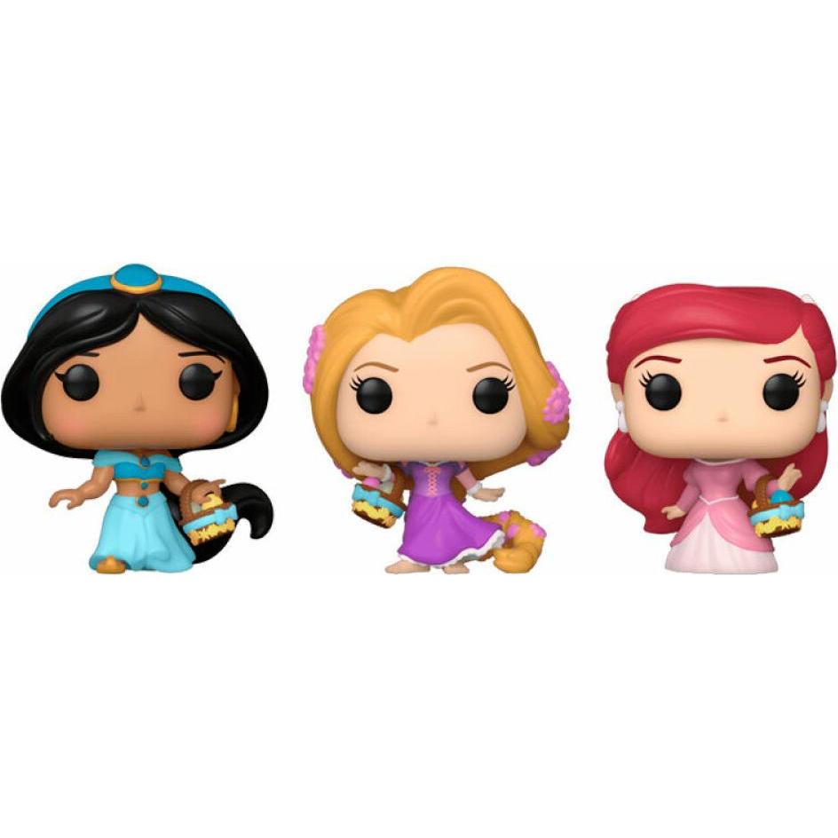 Thumbnail - Funko Disney pack 3 figurines Pocket POP! Vinyl Disney Princess R/A/J 4 cm