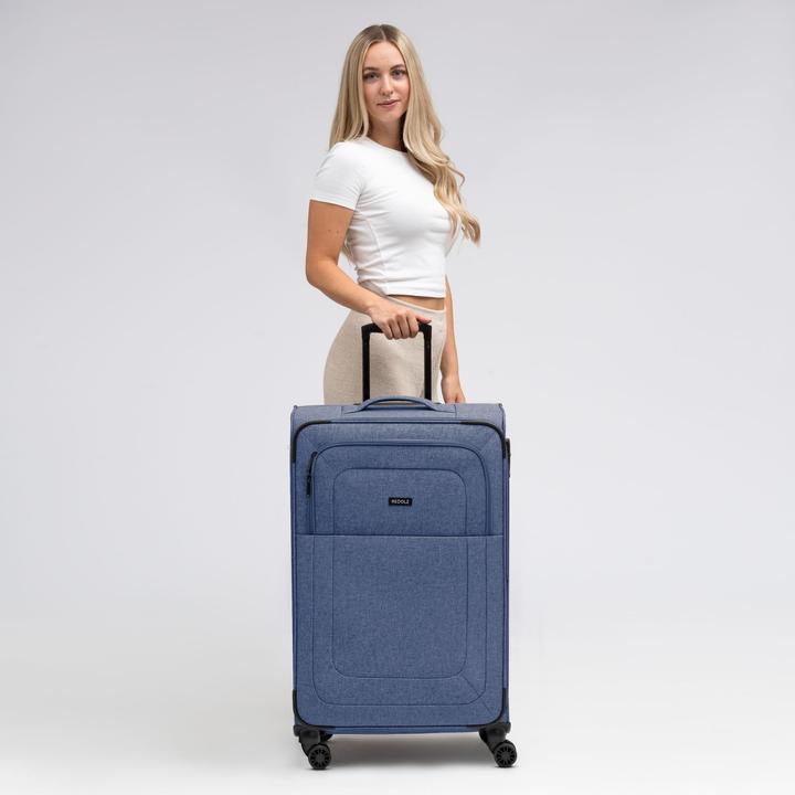 Produktbild Redolz Essentials 12 LARGE 4-Rollen Trolley 79 cm mit Dehnfalte (98 l, XL (ab 115l))