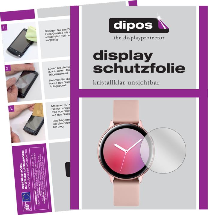 Image du produit Dipos Film de Protection d’écran Crystalclear (Galaxy Watch Active 2 40mm)