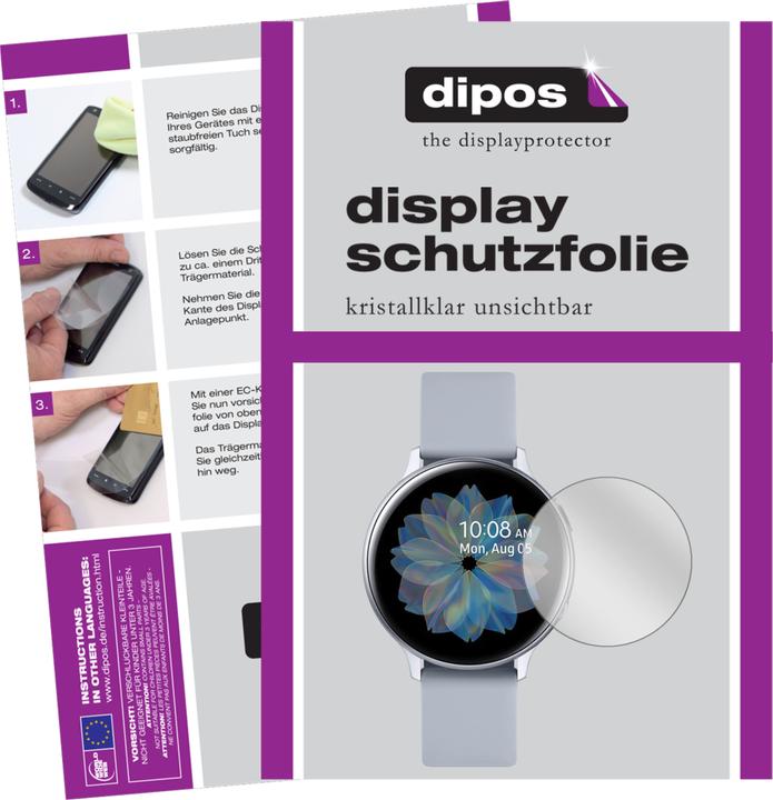 Image du produit Dipos Film de Protection d’écran Crystalclear (Galaxy Watch Active 2 44mm)