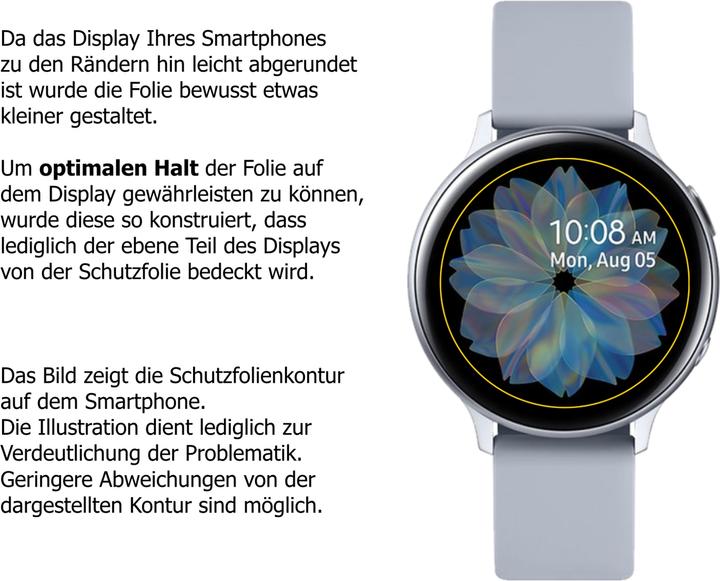 Actual product image Dipos Screen Protector Anti-Glare (Galaxy Watch Active 2 44mm)