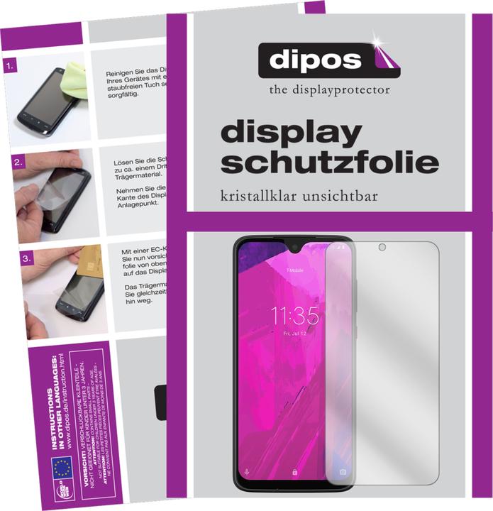 Actual product image Dipos Screen Protector Crystalclear (2 pcs., T-Mobile Revvlry Plus)