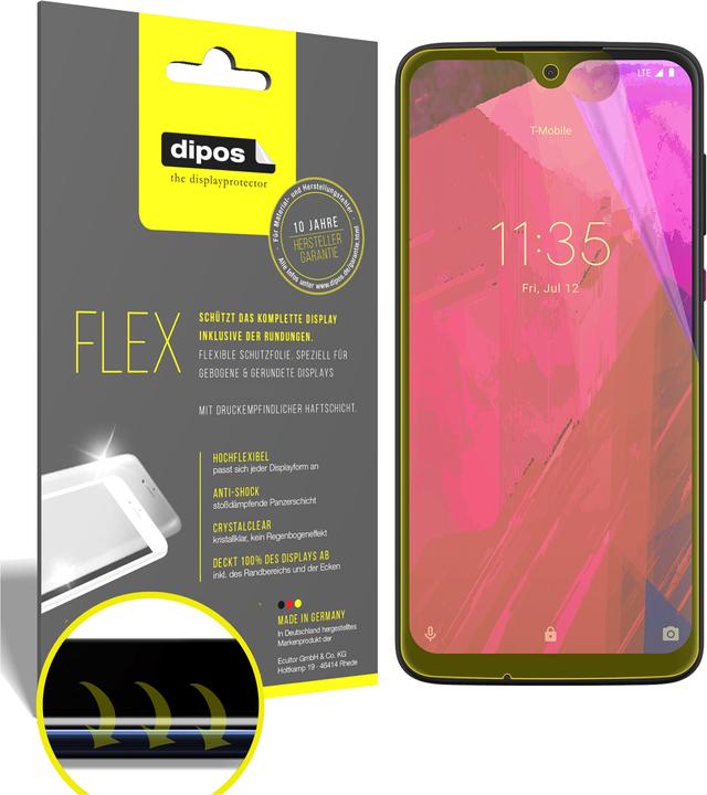 Actual product image Dipos Screen Protector Full-Cover 3D (3 pcs., T-Mobile Revvlry Plus)