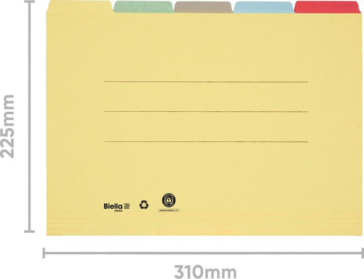 Produktbild Biella Registermappe (A4, 5x)