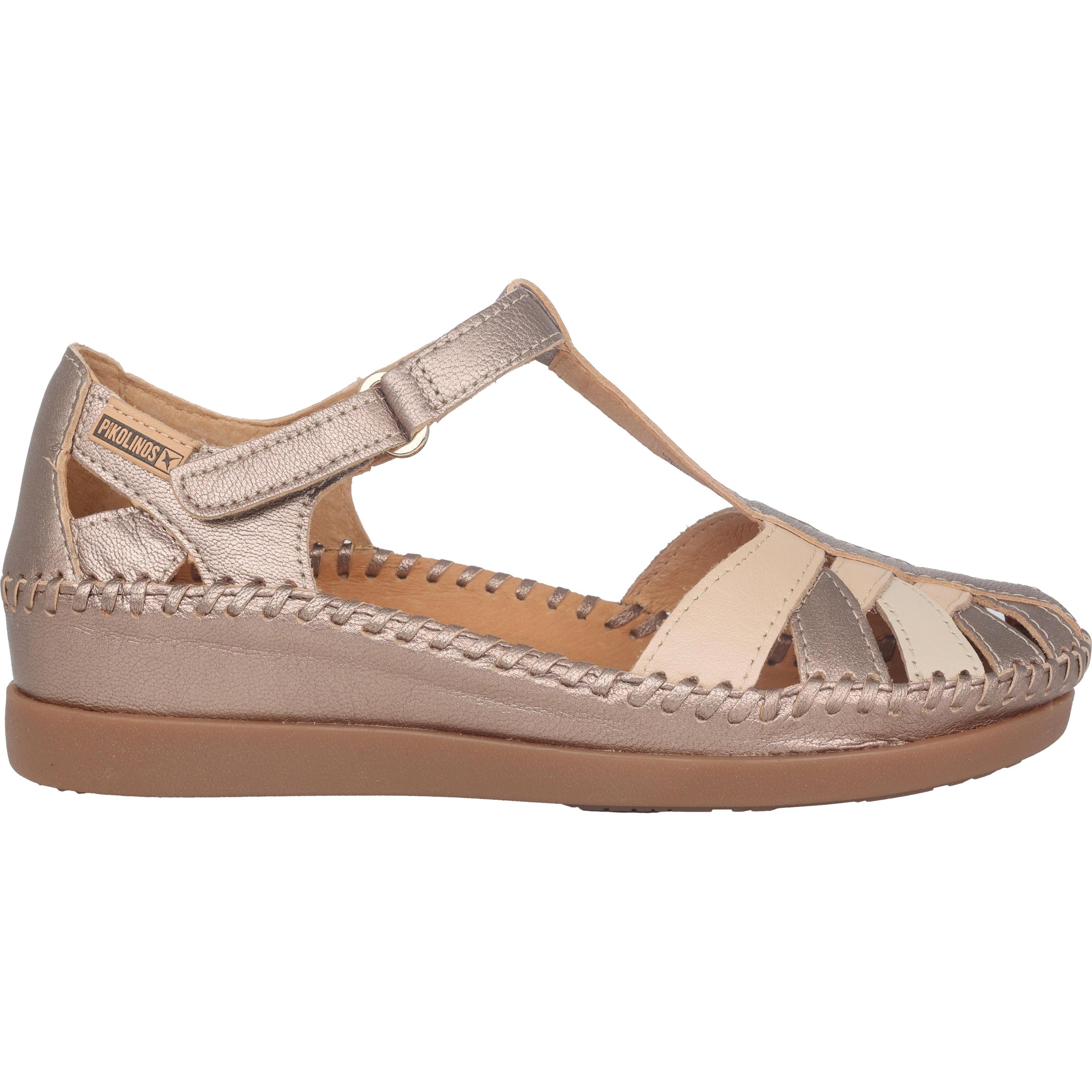 Pikolinos, Damen, Sandalen, Cadaques, Bronze, (37)