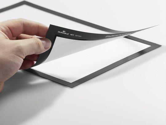 Immagine prodotto Durable Duraframe A3 nero, 2 pezzi