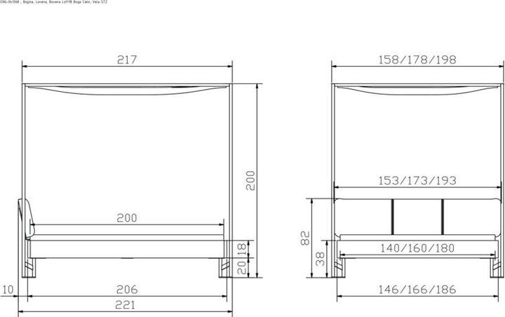 Produktbild Hasena Bogina 20 (140 x 200 cm)