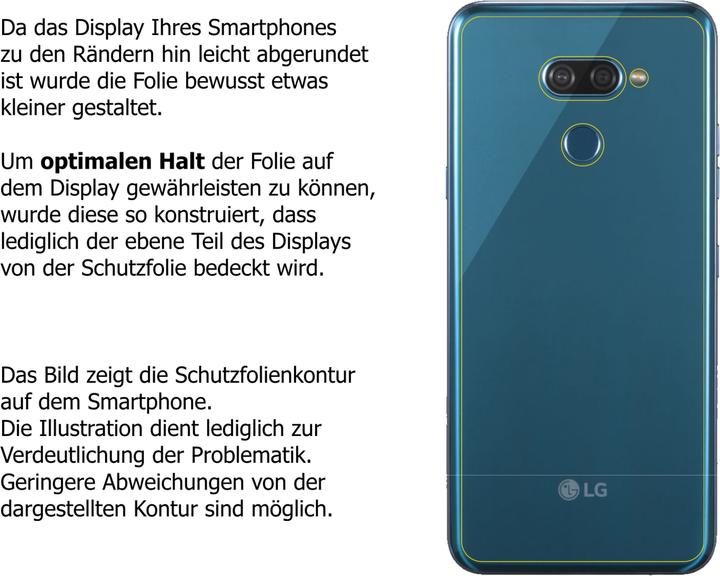 Produktbild Dipos Displayschutzfolie Crystalclear (2 Stück, LG K50)