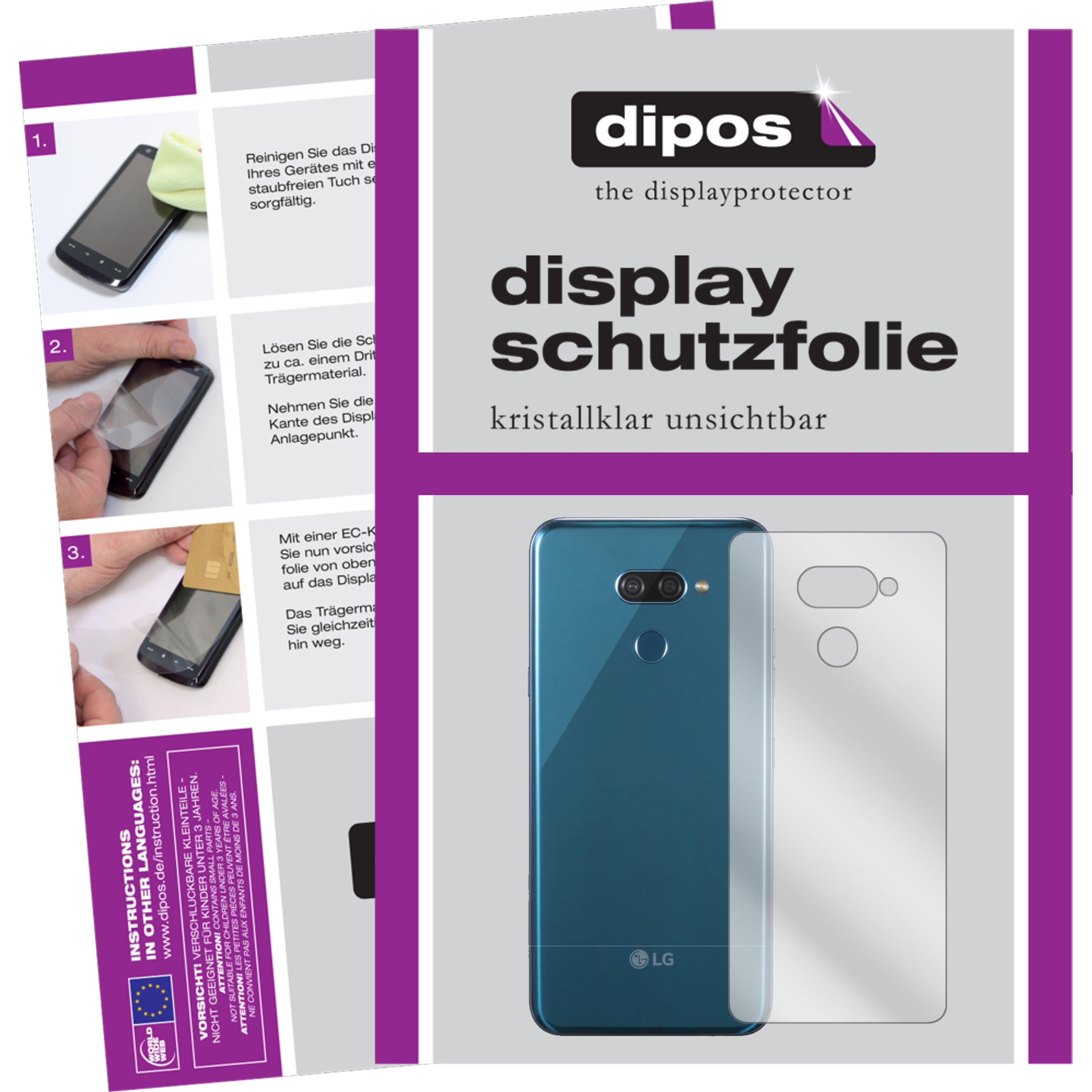 Dipos Displayschutzfolie Crystalclear (1 Stück, LG K50), Smartphone Schutzfolie, Transparent