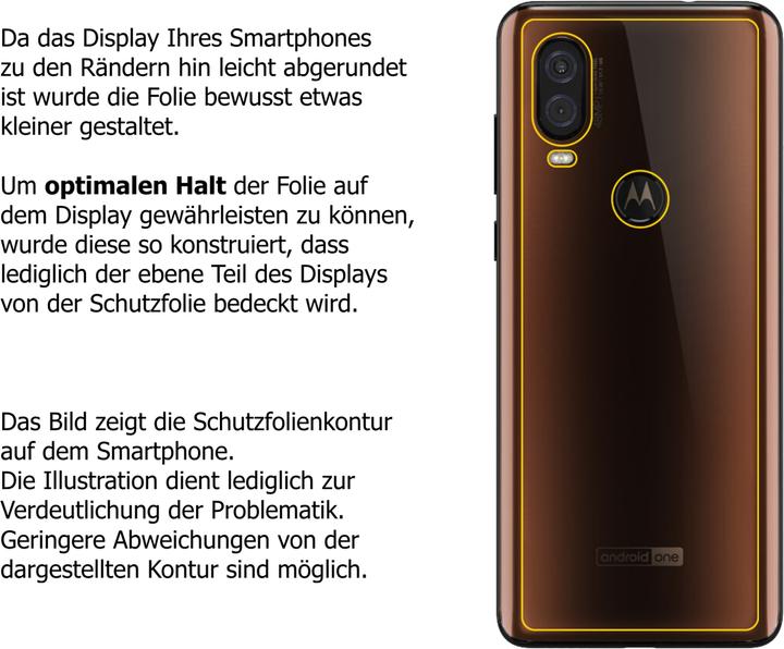 Image du produit Dipos Film de Protection d’écran Anti-reflet (6 pcs, Motorola One Vision)