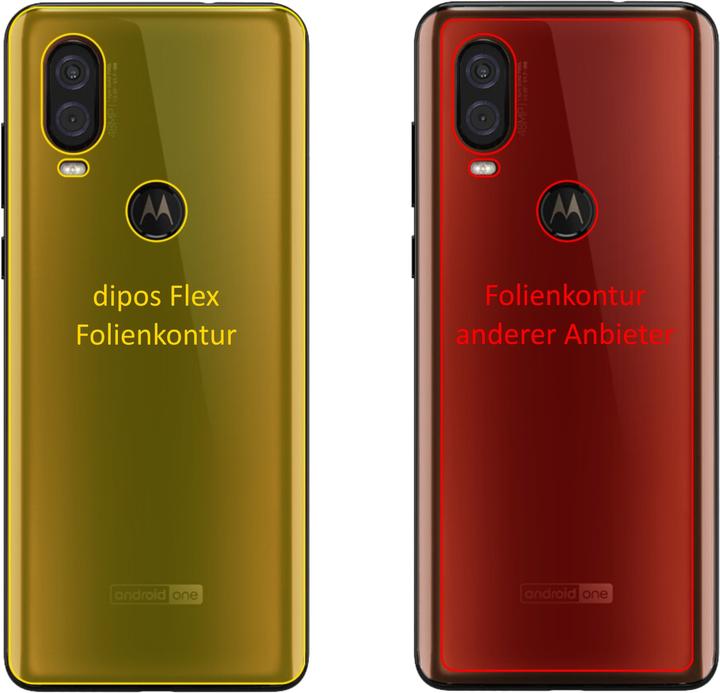 Actual product image Dipos Screen Protector Full-Cover 3D (3 pcs., Motorola One Vision)