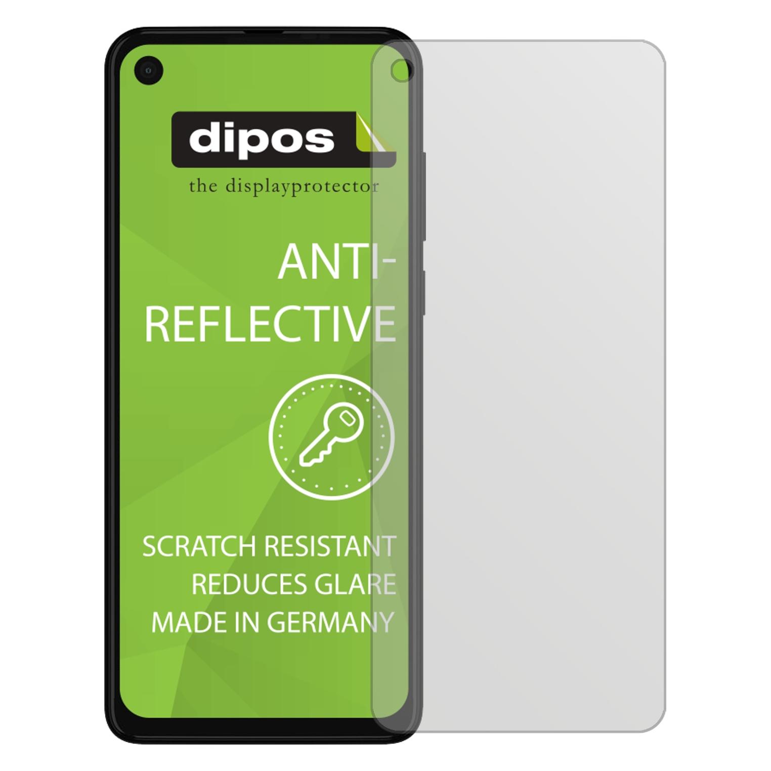 Dipos 6 Pellicole Protettive Antiriflesso Per Motorola One Vision, Opache Anti-impronta, Made In Germany - 3