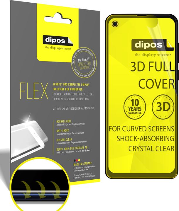 Actual product image Dipos Screen Protector Full-Cover 3D (3 pcs., Motorola One Vision)