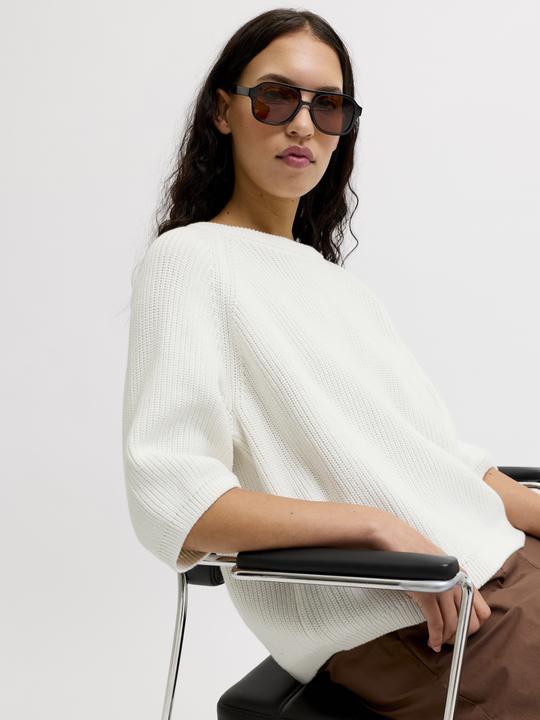 Produktbild JJXX Jxmarge Twist Ss Crew Neck Knit Sn (M)