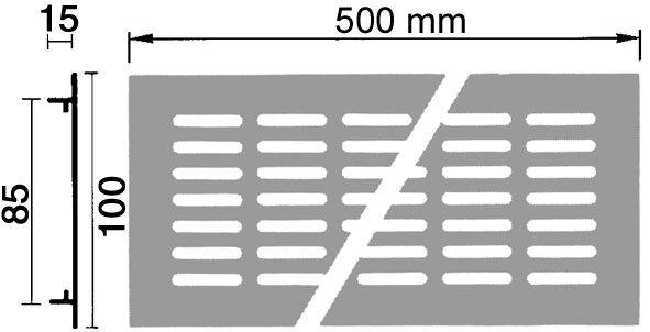 Actual product image Hoju Ventilation grille