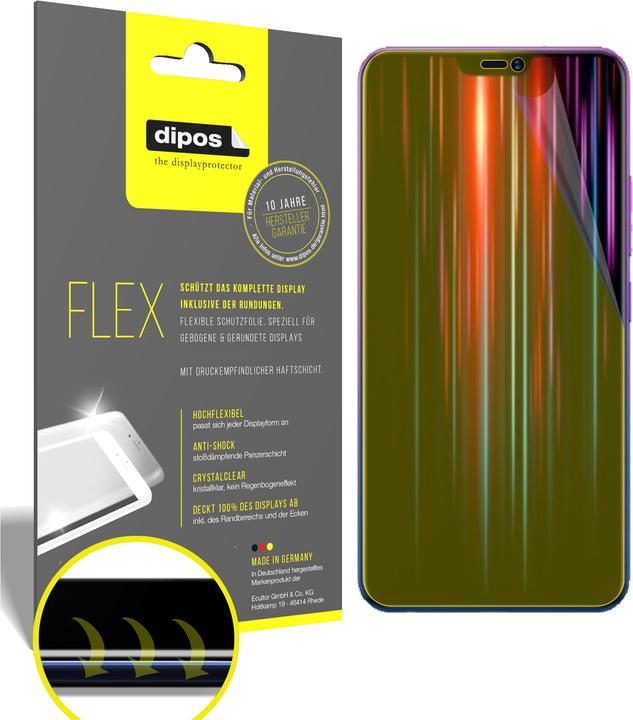 Produktbild Dipos Displayschutzfolie Full-Cover 3D (3 Stück, Vivo Z1 Lite)