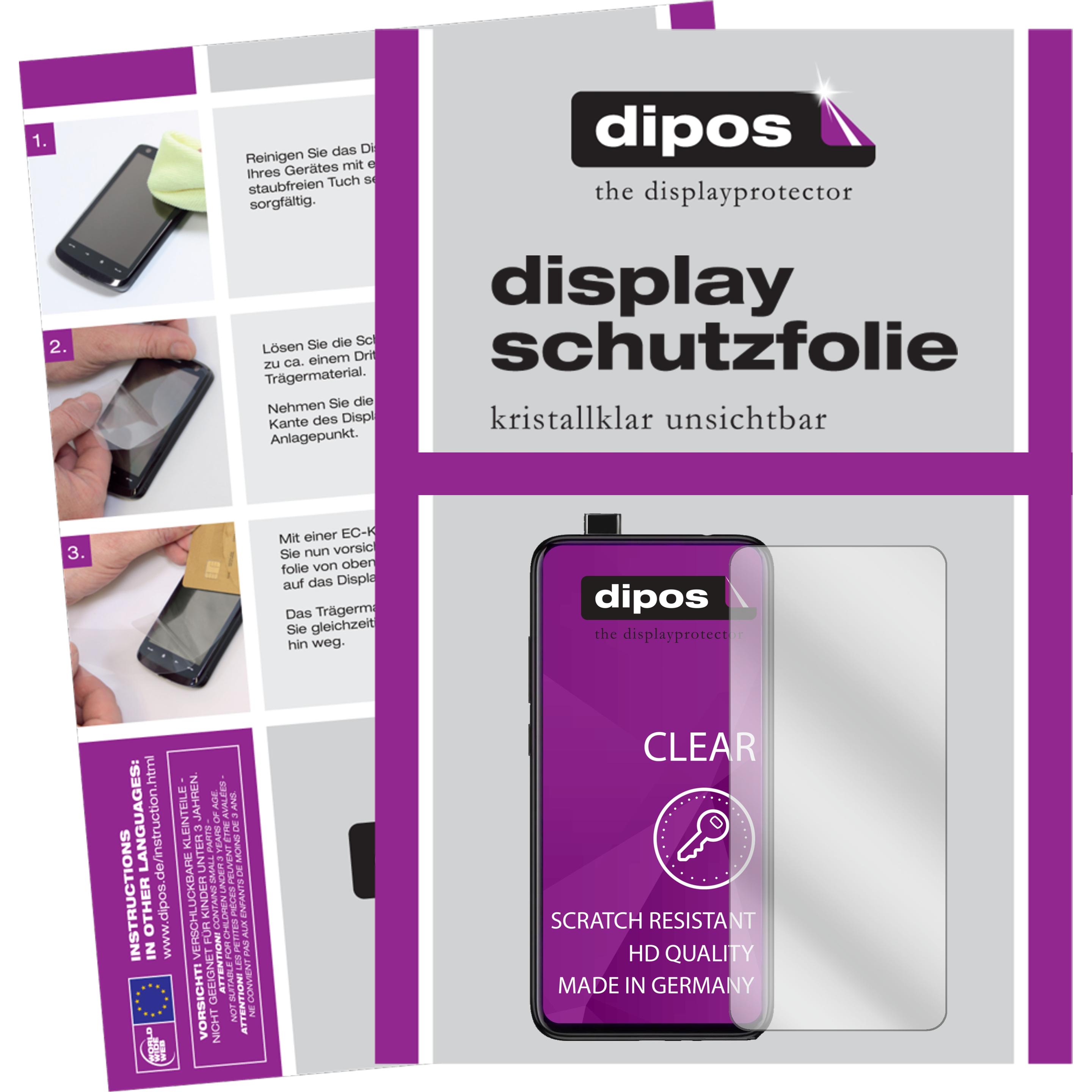 Thumbnail - Dipos Displayschutzfolie Crystalclear (6 Stück, Xiaomi Redmi K20 Pro), Smartphone Schutzfolie, Transparent