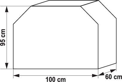 Actual product image Lund London Lund Pokrowiec na Grill 100 x 60 x 95cm (99760)