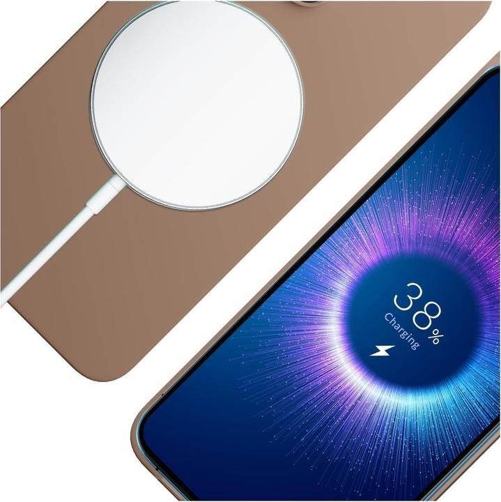 Produktbild 3MK Etui Hardy MagSilicone do Apple iPhone 14 Pro ciemnozłoty (Apple iPhone 14 Pro)