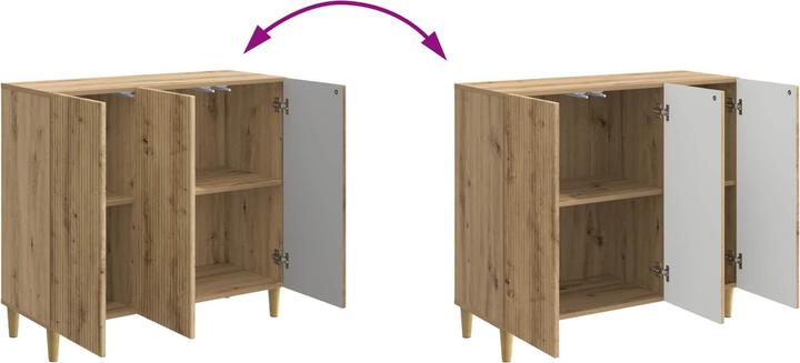 Image du produit vidaXL Sideboard-Aufbewahrung (34.50 x 89 x 80 cm)