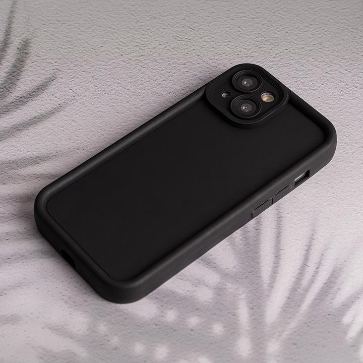 Image du produit OEM Coque TPU Rim pour iPhone 16 Plus 6,7" noir (Apple iPhone 16 Plus)