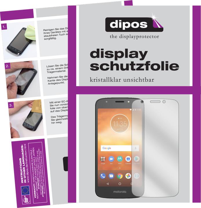 2x Pellicola per Motorola Moto E5 Play Go Protettiva Protezione opaco Vetro