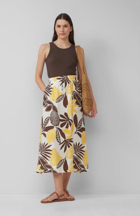 Produktbild S.Oliver Rock Strukturierter Midirock aus Viskosemix (46)