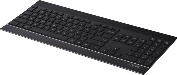 Actual product image Rapoo Kabellose Metall-Tastatur E9270, Schwarz (DE, Cable)