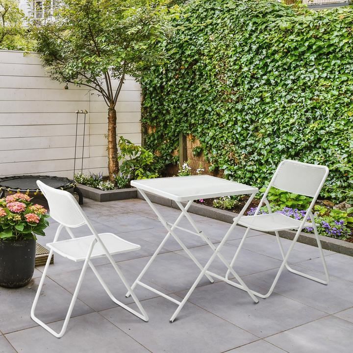 Produktbild Outsunny Gartenmöbel-Set mit Stahlrahmen